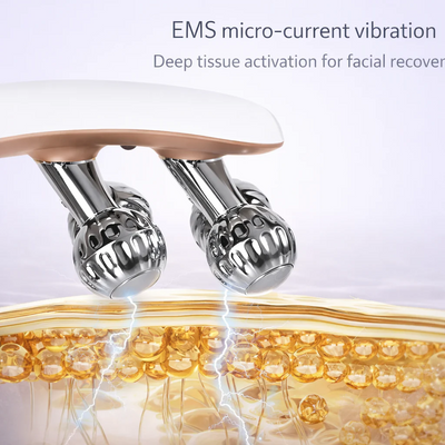 4-in-1 Red Light Therapy V-Face Roller